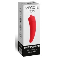 Vibrating veggie hot pepper - massaggiatore vibrante a forma di peperoncino 12 centimetri