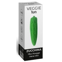 Vibrating veggie zucchina - massaggiatore vibrante a forma di zucchina 12 centimetri