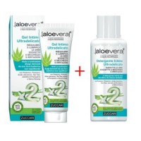 Zuccari Aloevera2 gel 80 millilitri + Aloevera2 detergente intimo 250 millilitri - confezione promo
