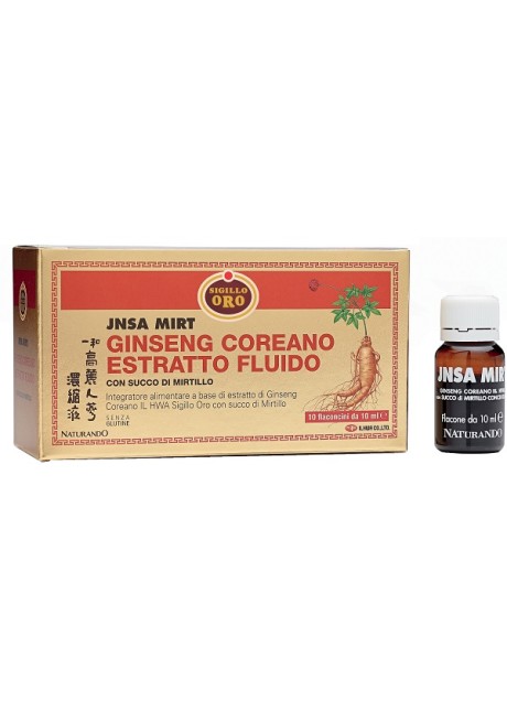 GINSENG JNSA MIRT 10FLC NATURAND