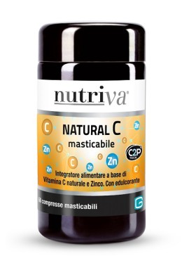 NUTRIVA NATURAL C MASTIC 60CPR