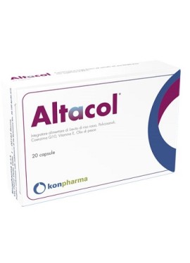 Altacol 20 capsule integratore per il controllo del colesterolo