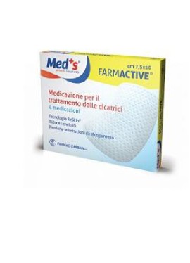 FARMACTIVE CICATRICI 7,5X10 4P