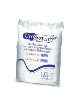 UROSYSTEM SAC GAMBA 10CM 30PZ