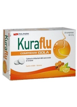 KURAFLU GOLA LIMONE/MIELE 20 COMPRESSE