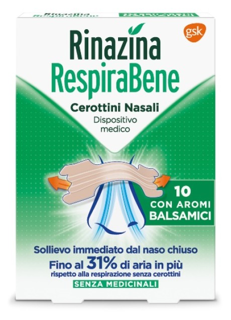 RINAZINA RESPIRABENE BALSAM 10PZ