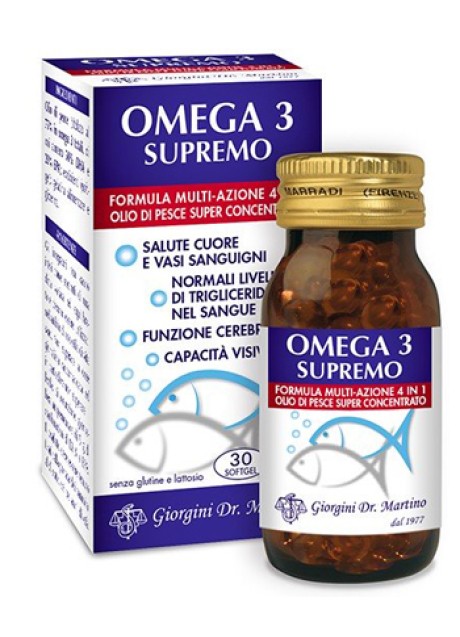 OMEGA 3 SUPREMO 30 SOFTGEL GIORG