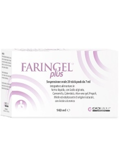 Faringel plus- 20 stick pack 7ml