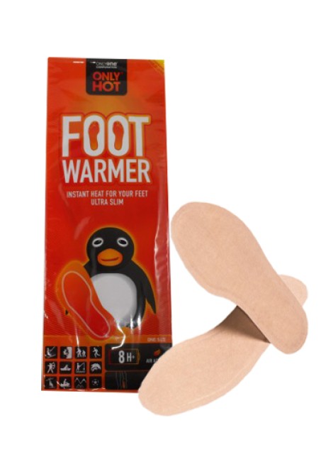 ONLY HOT FOOT WARMER 8H SACCHETTI A RILASCIO DI CALORE 1 PAIO