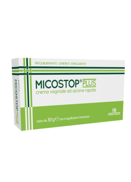 MICOSTOP PLUS CREMA VAGINALE 30 G + 6 APPLICATORI MONOUSO