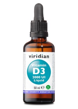 VIRIDIAN VITAMIN D3 2000UI LIQ