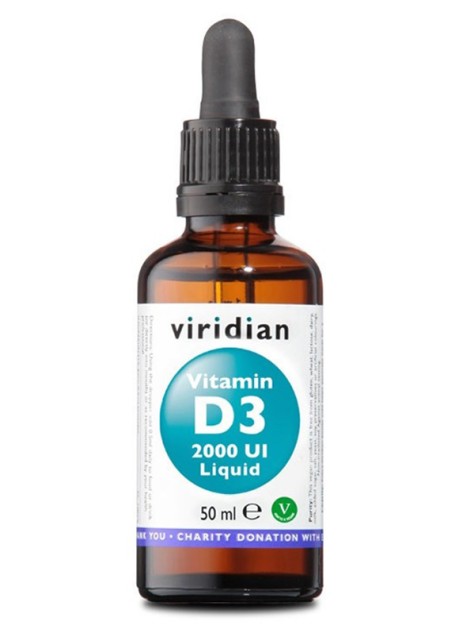 VIRIDIAN VITAMIN D3 2000UI LIQ