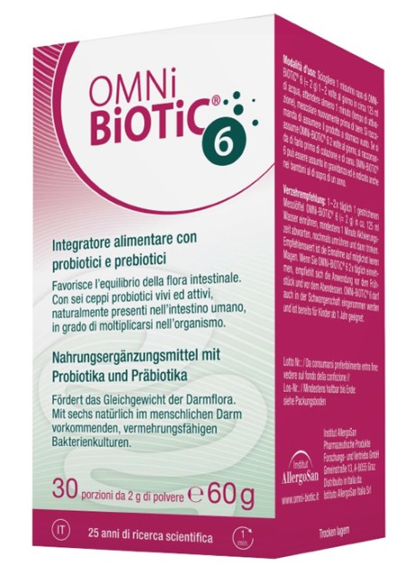 OMNI BIOTIC 6 BARATTOLO 60G