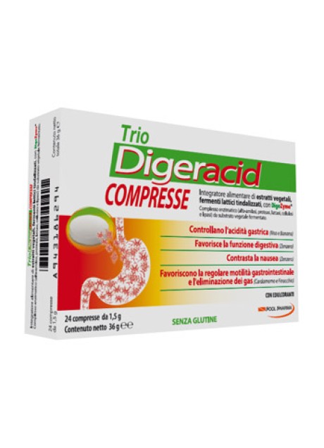 TRIO DIGERACID 24 COMPRESSE