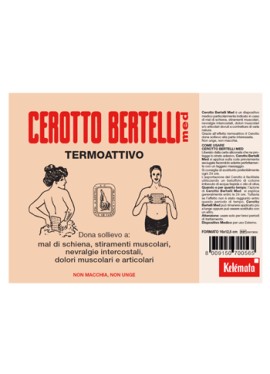 BERTELLI CEROTTO MED MEDIO 16 X 12,5 CM