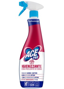 Ace Pro - Spray igienizzante con ipoclorito di sodio - 750 millilitri