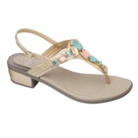 Capri flip-flop sandalo platino- numero 38