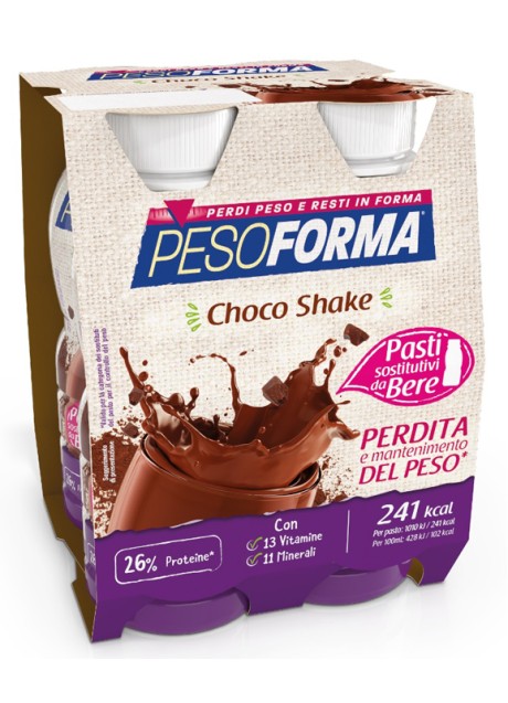 PESOFORMA CHOCO SHAKE 4X236ML