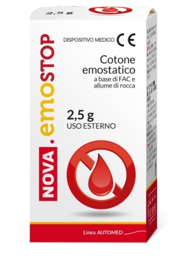 COTONE EMOSTATICO NOVA EMOSTOP 2,5 G