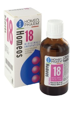 HOMEOS 18 GTT 50ML HOMEOPHARM