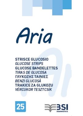 STRISCE MIS GLICEMIA ARIA 25PZ