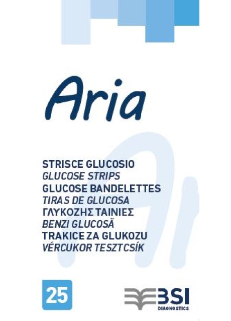 STRISCE MIS GLICEMIA ARIA 25PZ