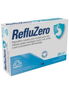 Refluzero 20 compresse contro il bruciore e il reflusso gastrico