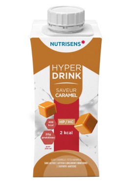 HYPERDRINK 2KCAL CARAM 4X200ML