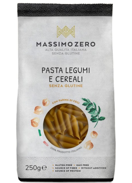 MASSIMO ZERO LEGUMI E CEREALI PENNE 250 G