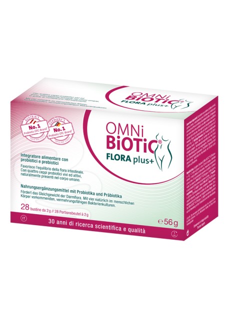 OMNI BIOTIC FLORA PLUS+ 28BUST