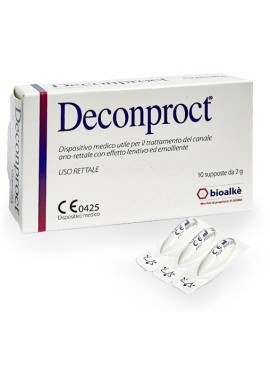 DECONPROCT SUPPOSTE 10PZ