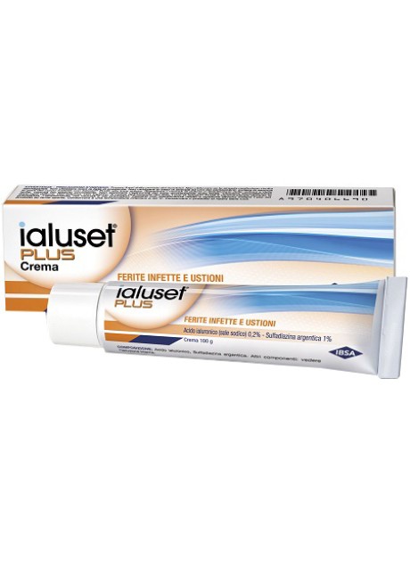 IALUSET PLUS CREMA MEDICAZIONE 100 G