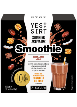 Yes Sirt - Smoothie cacao, cocco e noci 10 buste x 30 g