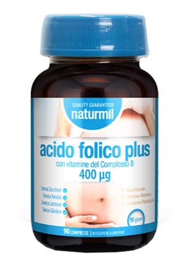 NATURMIL ACIDO FOLICO PLU90CPR