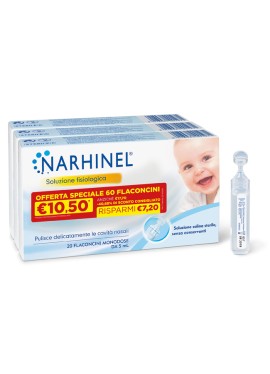 Narhinel soluzione fisiologica 3 - Pack promo 2022