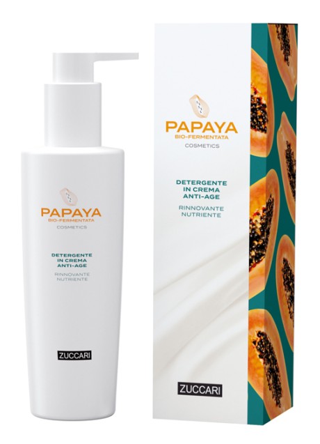 PAPAYA COSMETICS DETERGENTE CREMA ANTI-AGE RINNOVANTE NUTRIENTE 200 ML