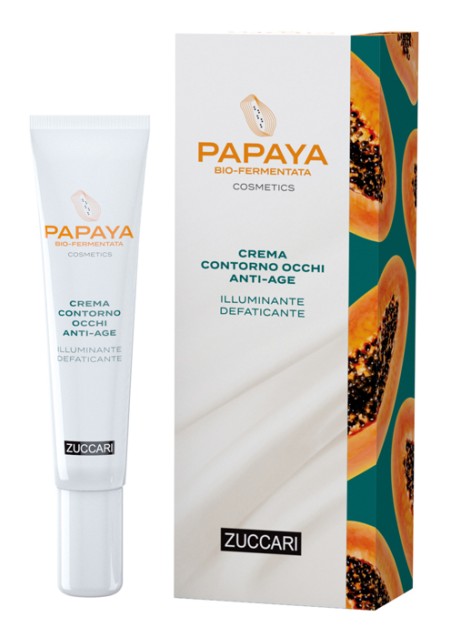 PAPAYA COSMETICS CREMA CONTORNO OCCHI ANTI-AGE ILLUMINANTE DEFATICANTE 18 ML