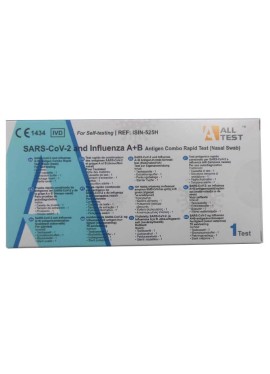 Test antigenico per Covid e influenza 1 pezzo