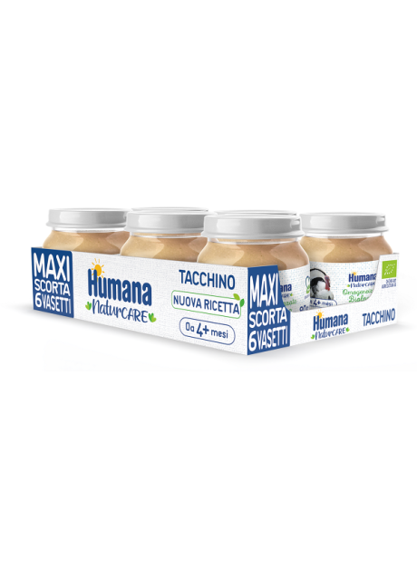 HUMANA OMOG TACCHINO BIO 6X80G