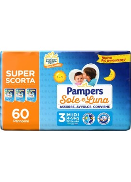 PAMPERS SL TRIO MI 60PZ
