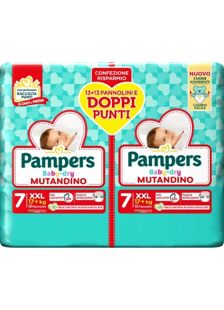 PAMPERS BD MUT DUO DWCT XXL26P