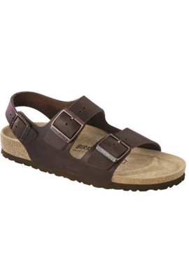 BIRKENSTOCK MILANO HABANA OILED LEATHER 42