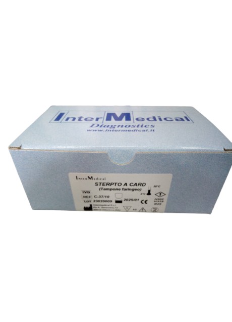 TEST STREPTO A INTERMEDICAL 10PZ