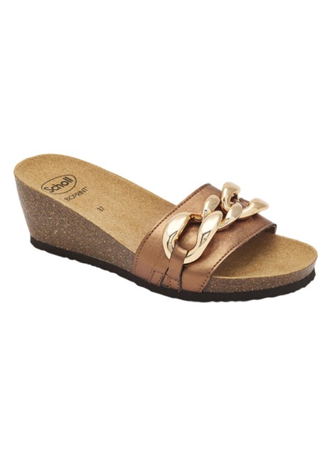 Ravello ciabatta donna - Scholl - colore bronzo - numero 36