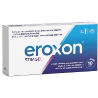 Eroxon stim gel - gel per stimolare l'erezione duratura del pene - 4 tubetti da 0,3 millilitri