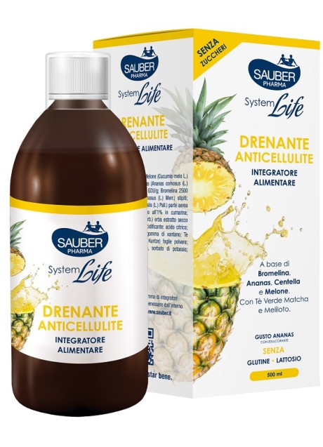 SAUBER DRENANTE ANTICELL 500ML