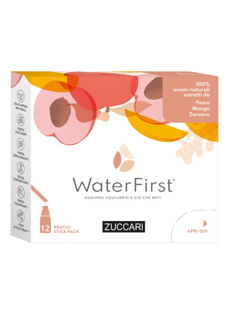 WATER FIRST PESCA-MANGO-ZENZERO 12 STICK PACK