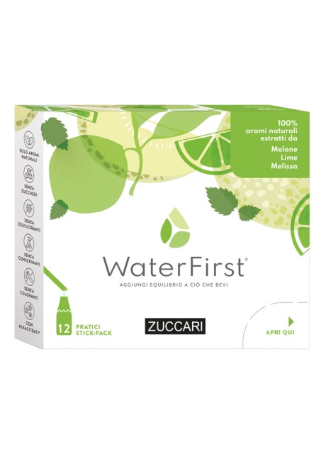 WATER FIRST MELONE-LIME-MELISSA 12 STICK PACK