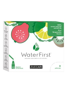 WATER FIRST KIWI-BERGAMOTTO-GUAVA 12 STICK PACK