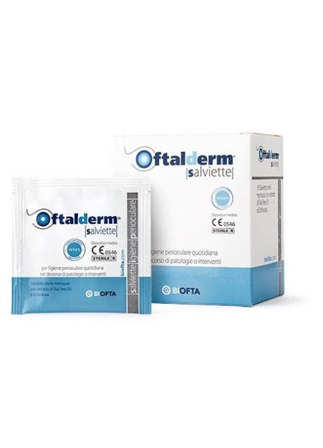 OFTALDERM SALVIETTE STERIL 16PZ